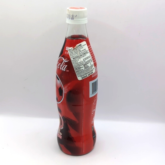 Vintage Coca Cola 2002 FIFA World Cup Korea / Japan Glass Bottle (Still Sealed) - Picture 4 of 11